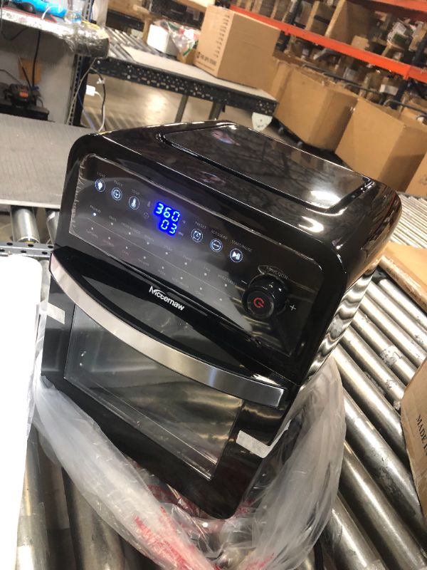 Photo 1 of 16-in-1 Air Fryer Oven COOCHEER 13 QT Air Fryer Toaster Oven Combo Roast Bake Broil Reheat Fry Oil-Free 1700W Convection Toaster Oven Airfryer with Digital LED Touch-screen Panel Accessories Included 13QT