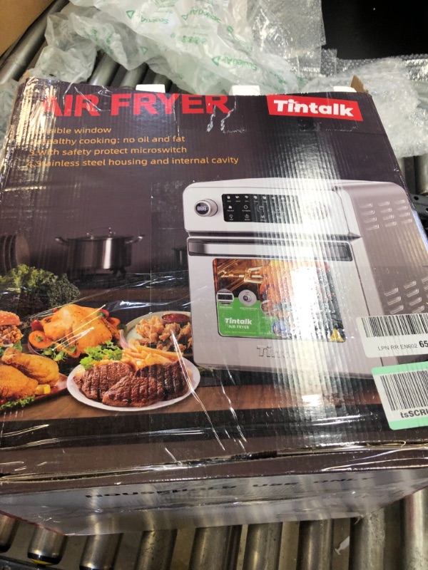 Photo 1 of Air Fryer Oven 16 Quart - 10-in-1 Airfryer Toaster Oven Combo with Rotisserie&Dehydrator - 1700W Large Convection Oven Countertop with Independent Switch Up&Down Heating Element - 8 Accessories&50 Recipes