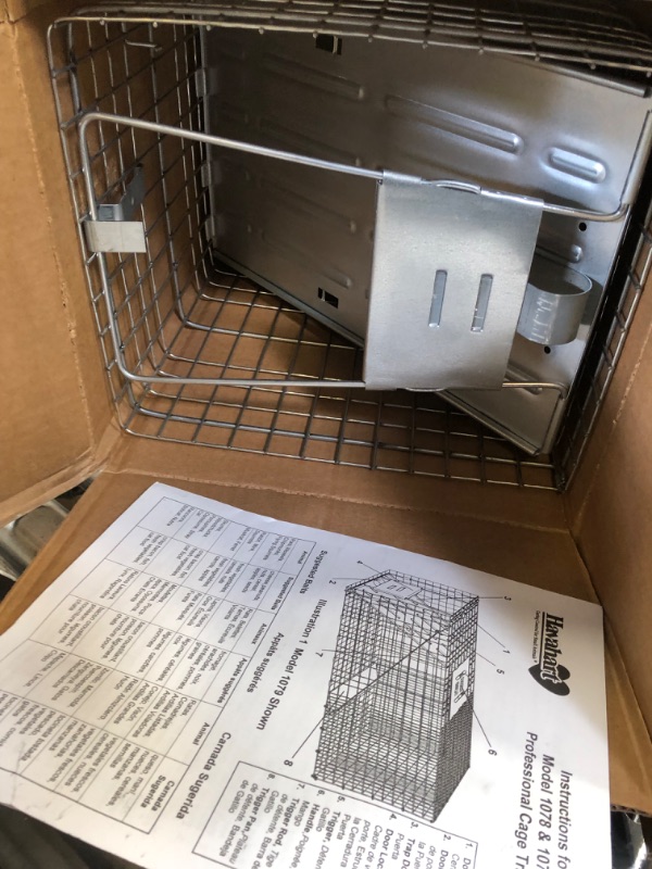 Photo 1 of Havahart 1079SR Large 1-Door Humane Catch and Release Live Animal Trap for Raccoons, Cats, Bobcats, Beavers, Small Dogs, Groundhogs, Opossums, Foxes, Armadillos, and Similar-Sized Animals