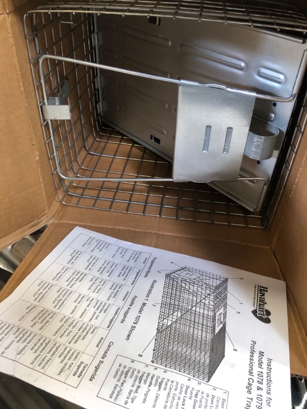 Photo 1 of Havahart 1079SR Large 1-Door Humane Catch and Release Live Animal Trap for Raccoons, Cats, Bobcats, Beavers, Small Dogs, Groundhogs, Opossums, Foxes, Armadillos, and Similar-Sized Animals