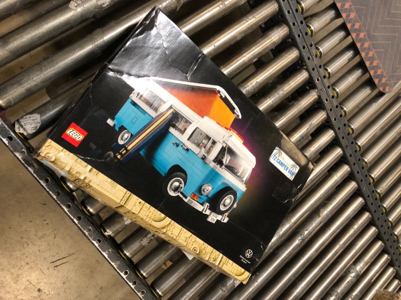 Photo 2 of LEGO Volkswagen T2 Camper Van 10279 Building Kit; Build a Displayable Model Version of The Classic Camper Van (2,207 Pieces) Standard Packaging