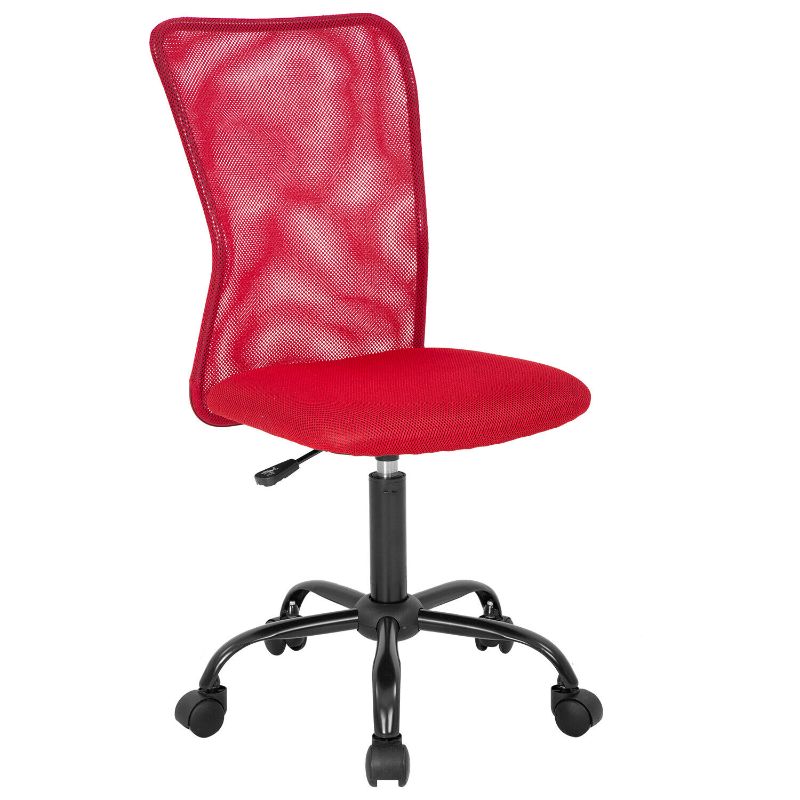 Photo 1 of New Mesh Office Chair Computer Middle Back Task Swivel Seat Ergonomic Chair 1265
