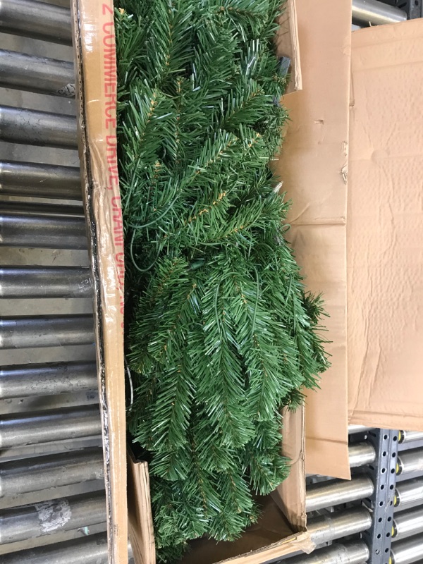 Photo 2 of 4 1/2 ft. Pre-lit Fraser Fir Pencil Artificial Christmas Tree 150 UL listed Clear Lights