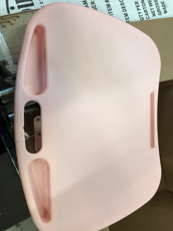 Photo 1 of LapGear Mydesk Lap Desk with Device Ledge and Phone Holder - Rose Quartz - Fits Up to 15.6 Inch Laptops - Style No. 44434 Rose Quartz Single Unit Holder