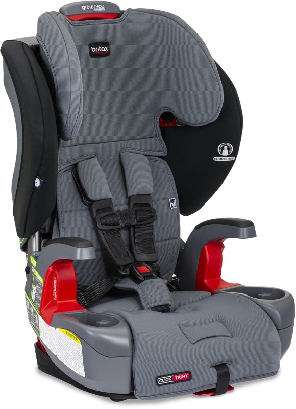 Photo 1 of Britax Grow With You ClickTight Harness Booster Car Seat - Otto SafeWash (Flame Retardant-Free) (Albee Exclusive) [New Version of the Frontier]