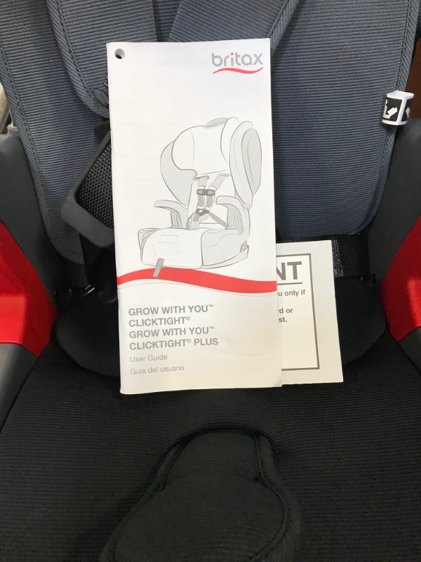 Photo 3 of Britax Grow With You ClickTight Harness Booster Car Seat - Otto SafeWash (Flame Retardant-Free) (Albee Exclusive) [New Version of the Frontier]