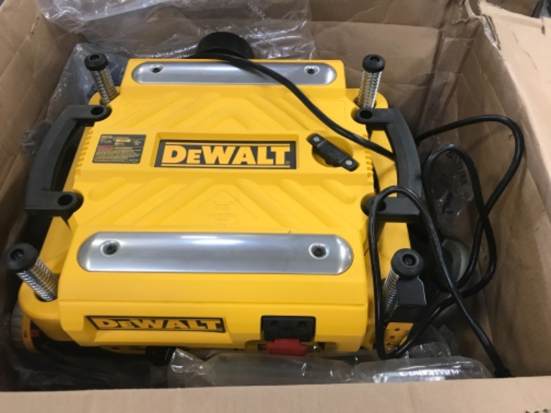 Photo 2 of DEWALT Thickness Planer, Two Speed, 13-Inch (DW735)
