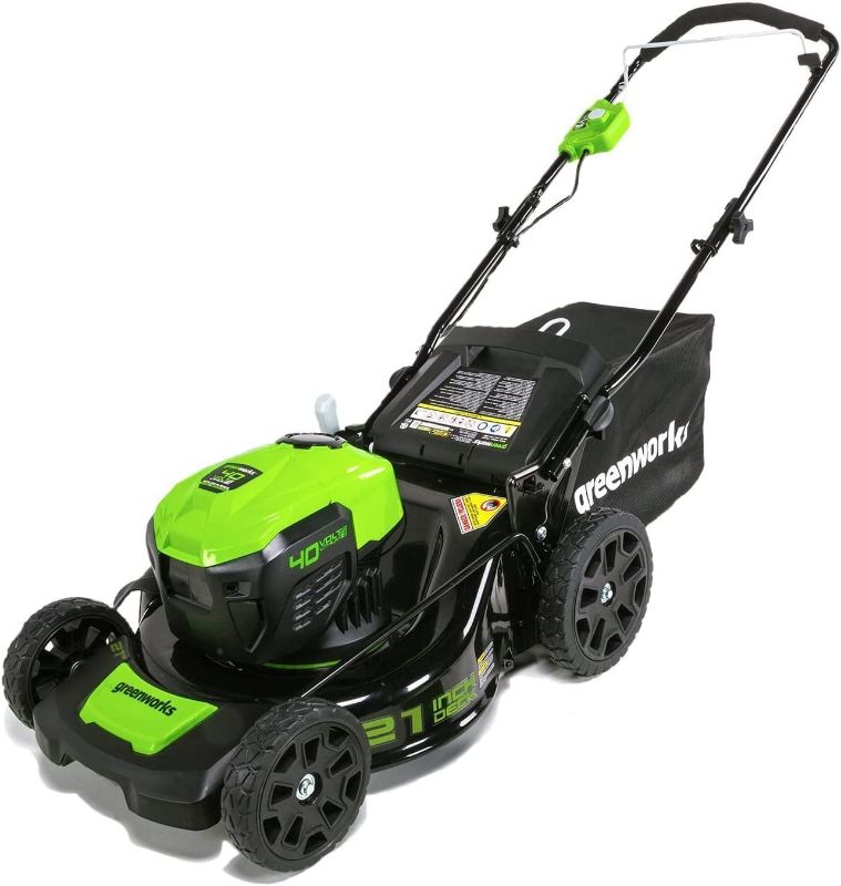 Photo 1 of Greenworks 40V 21" Cordless Brushless Push Mower, Tool Only
