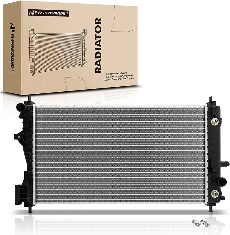 Photo 1 of A-Premium Engine Coolant Radiator Assembly with Transmission Oil Cooler Compatible with Chevrolet Impala 2014-2019, Malibu 2013-2015, Malibu Limited 2016, 2.0L 2.5L, Auto Trans, Replace# 22883363
