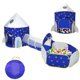 Photo 1 of 3 in 1 Rocket Ship Play Tent-Indoor Outdoor Playhouse Set for Babies,Toddleers
