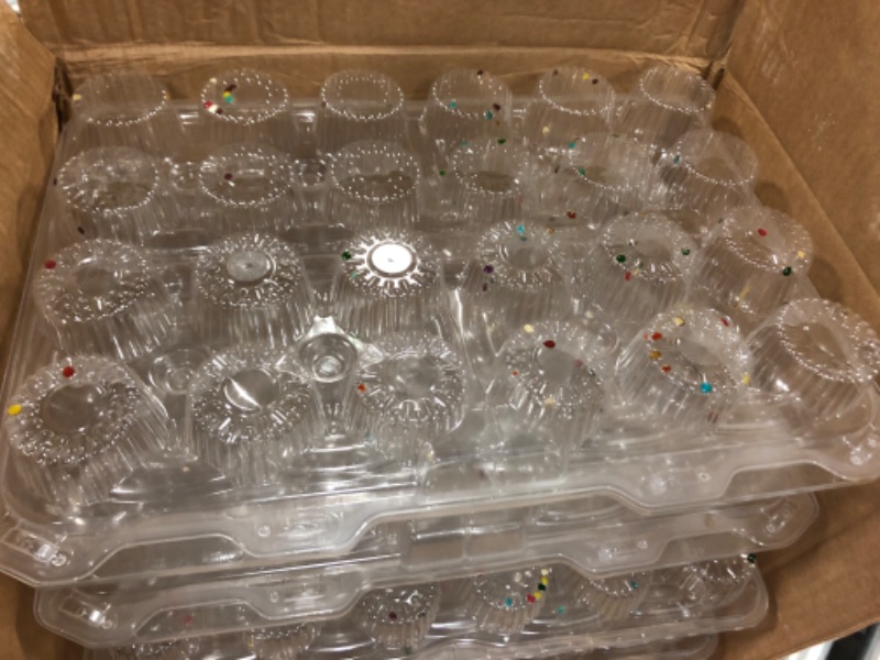 Photo 2 of  Cupcake Containers  (pack of 5), Clear Plastic  