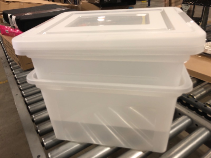 Photo 1 of 2 Plastic Containers Small