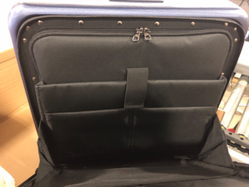 Photo 3 of 1pc---Hanke Upgrade 18" Carry On Luggage with Front Laptop Pocket 