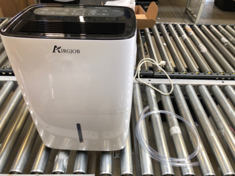Photo 2 of 35-Pint Dehumidifier for Basement and Large Room - 2000 Sq. Ft. Quiet Dehumidifier for Medium to Large Capacity Room Home Bathroom Basements - Auto Continuous Drain Remove Moisture
