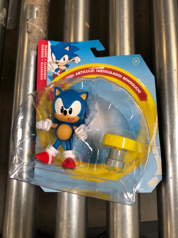 Photo 1 of Sonic the Hedgehog Classic Sonic with Yellow Spring Action Figure