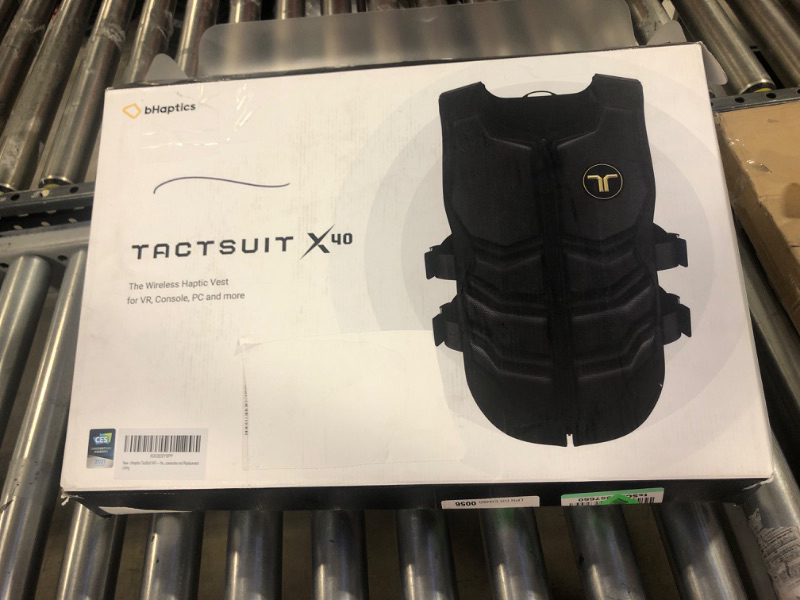 Photo 2 of bHaptics TactSuit X40 — Haptic Vest with 40 Vibration Motors for VR — with Audio Accessories and Replacement Lining
