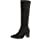 Photo 1 of (6.5) DREAM PAIRS Women's Knee High Suede Chunky Heel Side Zipper Fashion Boots
