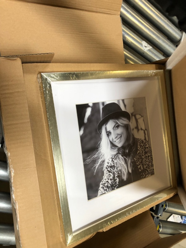 Photo 1 of  13x13 Traditional Antique Gold Complete Picture Frame 
