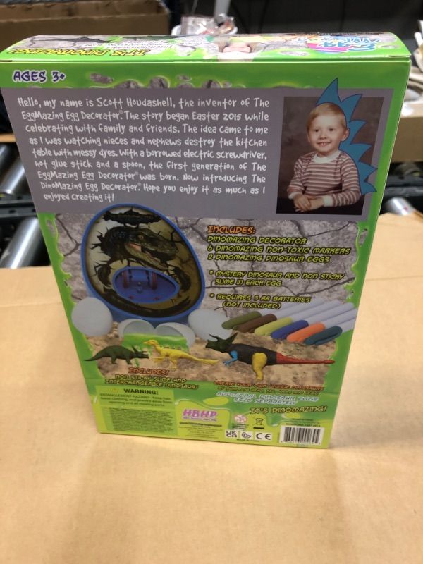 Photo 2 of DinoMazing Dino Easter Egg Decorator - EggMazing---factory sealed