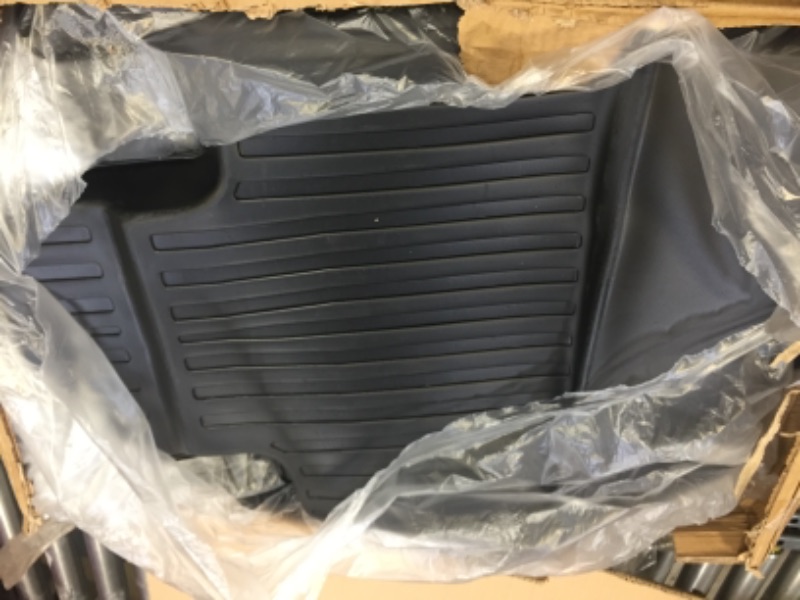 Photo 1 of Tesla Model Y Floor Mats 2022 2021 2023 Mats Custom Fit Waterproof Anti-Slip Accessories All Weather Floor Mat Suitable for 5 Seats