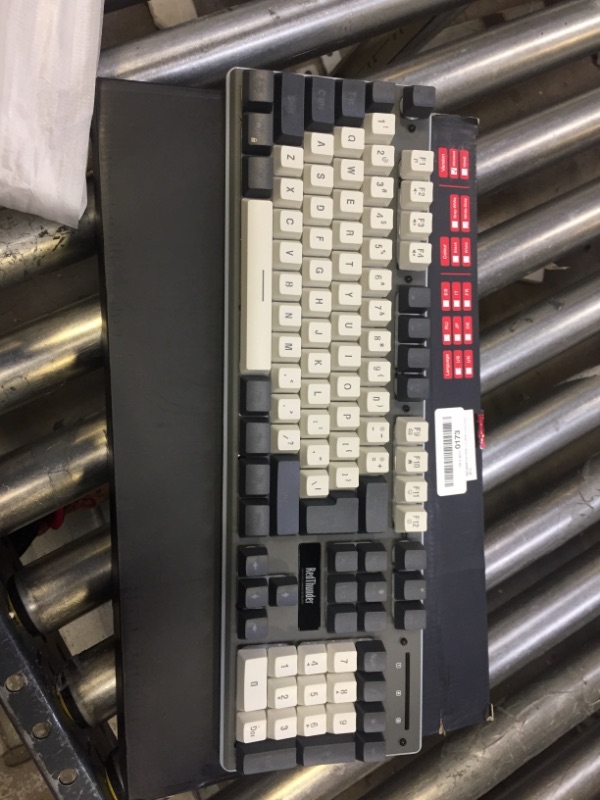 Photo 4 of 
RedThunder K96 RGB Gaming Keyboard, Compact 96 Keys Mechanical Feeling Keyboard, White and Grey Retro Color Keycaps, RGB Backlit Ergonomic Anti-Ghosting...