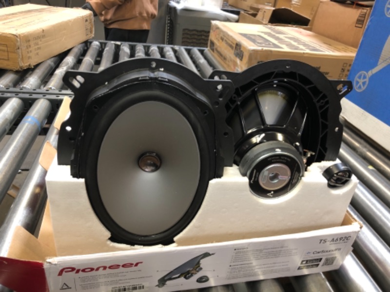 Photo 3 of PIONEER TS-A692C A Series 6" x 9" 450 W Max Power, Carbon/Mica-Reinforced IMPP Cone, 20mm PI Tweeter - Component Speakers (Pair)