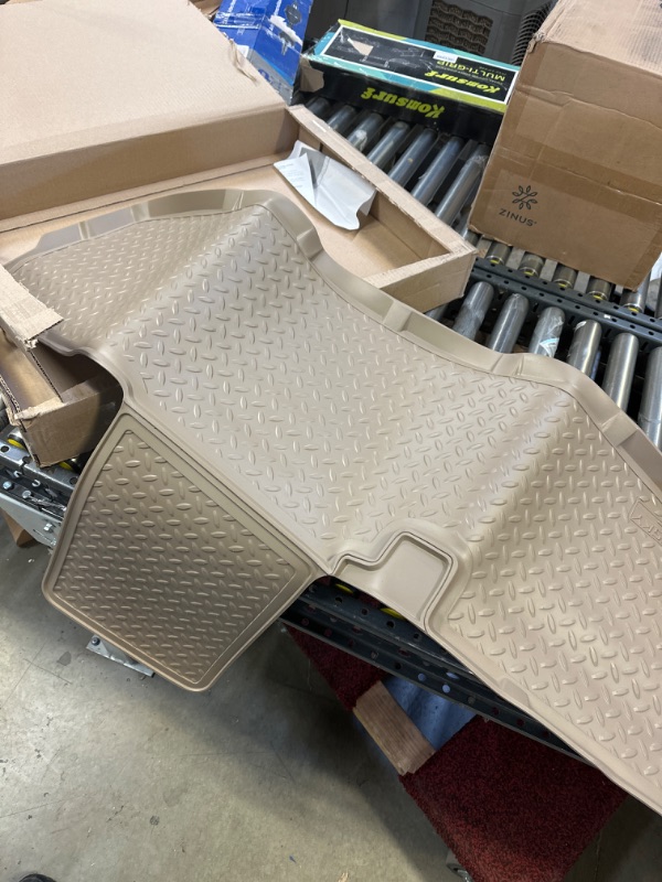 Photo 2 of Husky Liners Classic Style Series | 3rd Seat Floor Liner - Tan | 73913 | Fits 2000-2005 Ford Excursion 1 PC
