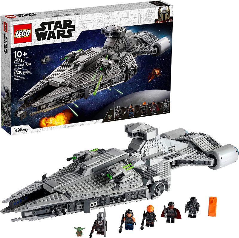 Photo 1 of LEGO Star Wars: The Mandalorian Imperial Light Cruiser 75315 Awesome Toy Building Kit for Kids, Featuring 5 Minifigures; New 2021 (1,336 Pieces)
