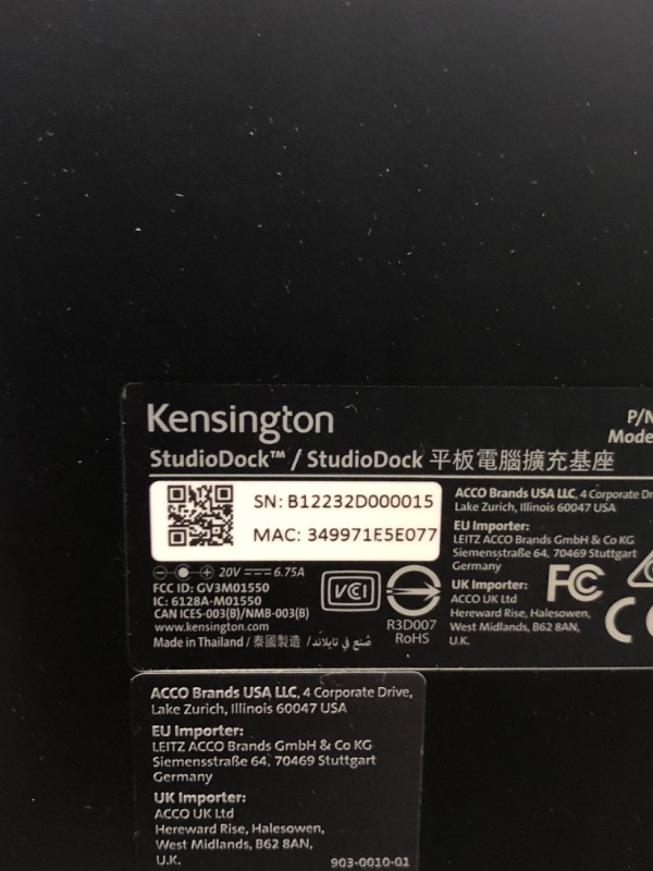 Photo 4 of Kensington iPad Docking Station - StudioDock for 12.9" iPad Pro (2018/2020/2021/2022) (K39160WW)