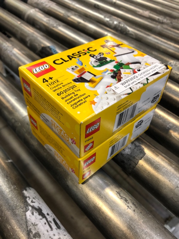 Photo 1 of 2 Pack LEGO Classic Creative White Bricks Building Toy 11012 -------- FACTORY SEALED