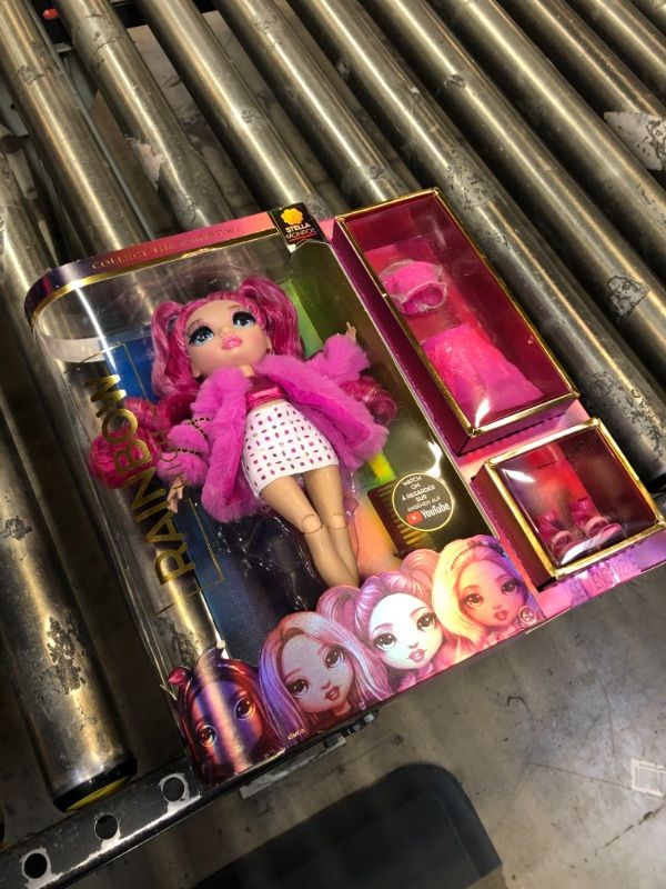 Photo 2 of Rainbow High Stella Monroe – Fuchsia (Hot Pink) Fashion Doll with 2 Doll Outfits to Mix & Match and Doll Accessories, Great Gifts for Kids 6-12 Years Old ------ FACTORY SEALED