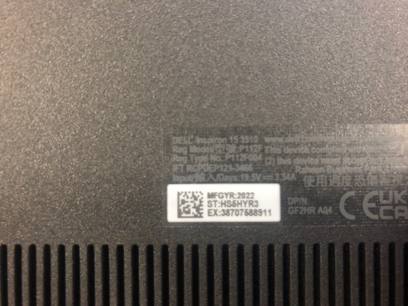 Photo 4 of Dell Inspiron 3000 Laptop, 15.6" FHD (1920 x1080) Intel Core i5-1135G7 (Quad-Core), 16GB RAM, 1TB PCIe SSD, HDMI, WiFi, Webcam, SD Card Reader, Black 16GB RAM | 1TB PCIe SSD