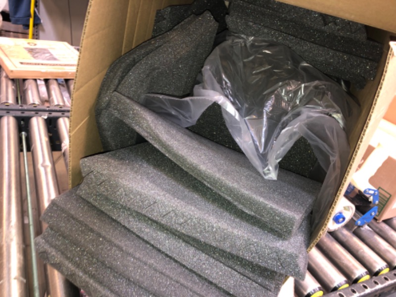 Photo 1 of 52 Pack Acoustic Panels 1 X 12 X 12 Inches - Acoustic Foam - Studio Foam Wedges - High Density Panels - Soundproof Wedges - Charcoal