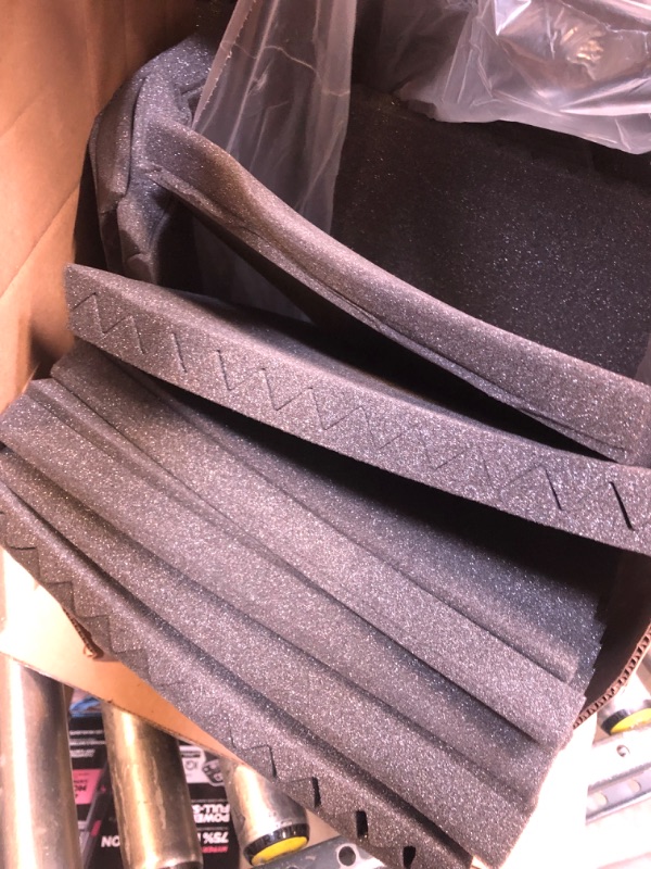 Photo 4 of 52 Pack Acoustic Panels 1 X 12 X 12 Inches - Acoustic Foam - Studio Foam Wedges - High Density Panels - Soundproof Wedges - Charcoal