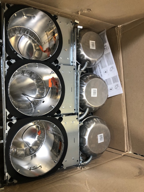 Photo 3 of Sunco Lighting 6 Inch Recessed Lighting Housing Can Light New Construction, Air Tight Ceiling Can, 120-277V, Hard Wired, TP24 Connector, Easy Install, IC Rated, UL Title 24 Compliant 6 Pack