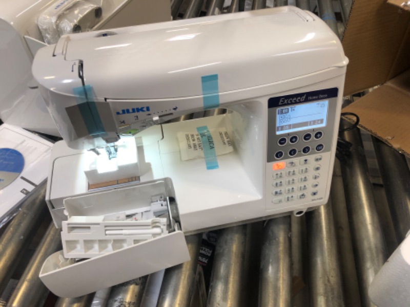 Photo 2 of JUKI HZL-F300 Sewing and Quilting Machine , White