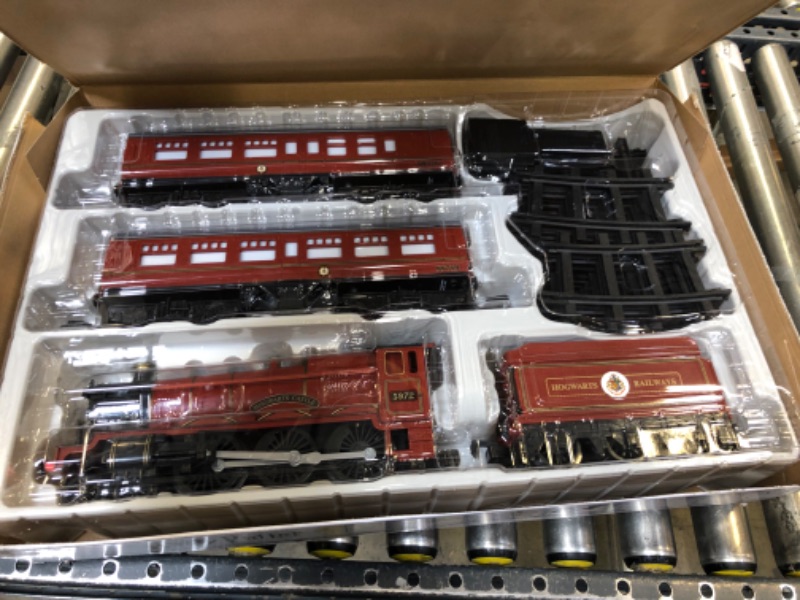 Photo 1 of Lionel Hogwarts Express Ready-to-Play 4-6-0 Set, Battery-powered Model Train Set with Remote Complete Set