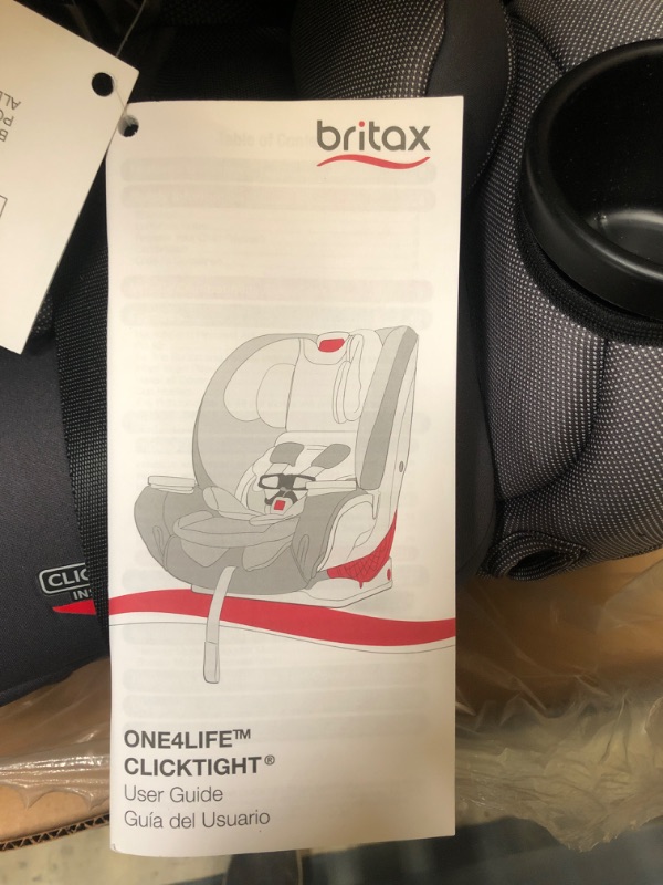 Photo 4 of Britax One4Life ClickTight All-in-One Car Seat, Black Diamond