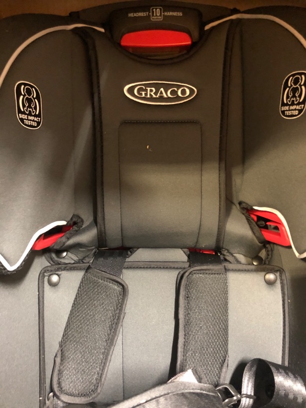 Photo 3 of Graco SlimFit 3 in 1 Car Seat -Slim & Comfy Design Saves Space in Your Back Seat, Darcie, One Size SlimFit Darcie