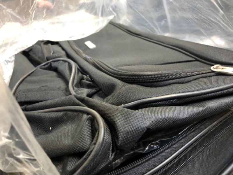 Photo 8 of American Tourister Fieldbrook XLT Softside Upright Luggage, Black, 4-Piece Set (BB/DF/21/25) 4-Piece Set (BB/DF/21/25) Black