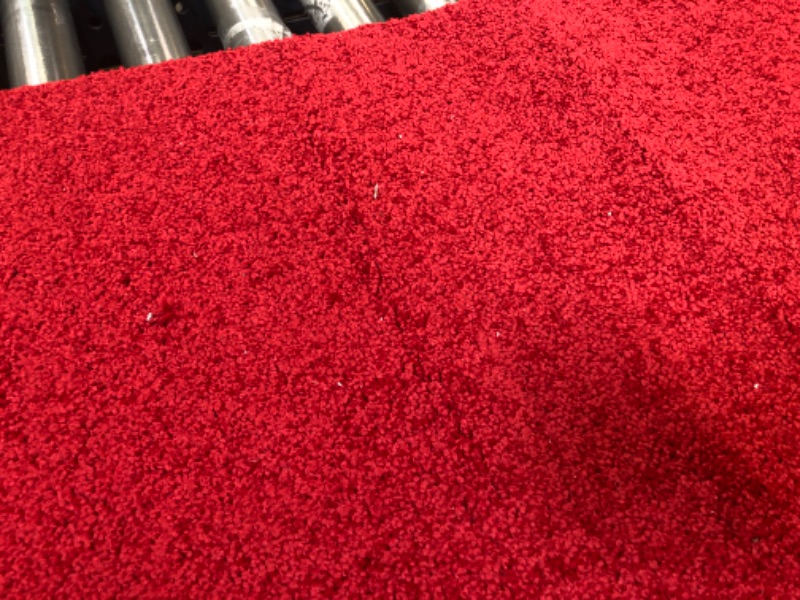 Photo 4 of 95" x 24" Red Rug