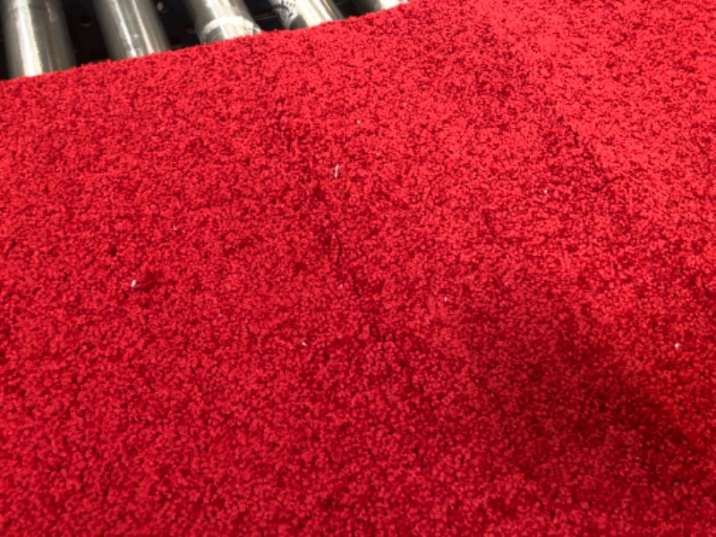 Photo 1 of 95" x 24" Red Rug