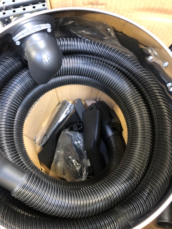 Photo 1 of 6 Gallon Stainless Steel Wet & Dry Vacuum 5.0 Peak HP
