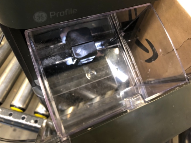 Photo 6 of GE Profile Opal 2.0 | Countertop Nugget Ice Maker | Ice Machine with WiFi Connectivity | Smart Home Kitchen Essentials | Black Stainless ------ WATER STAINS