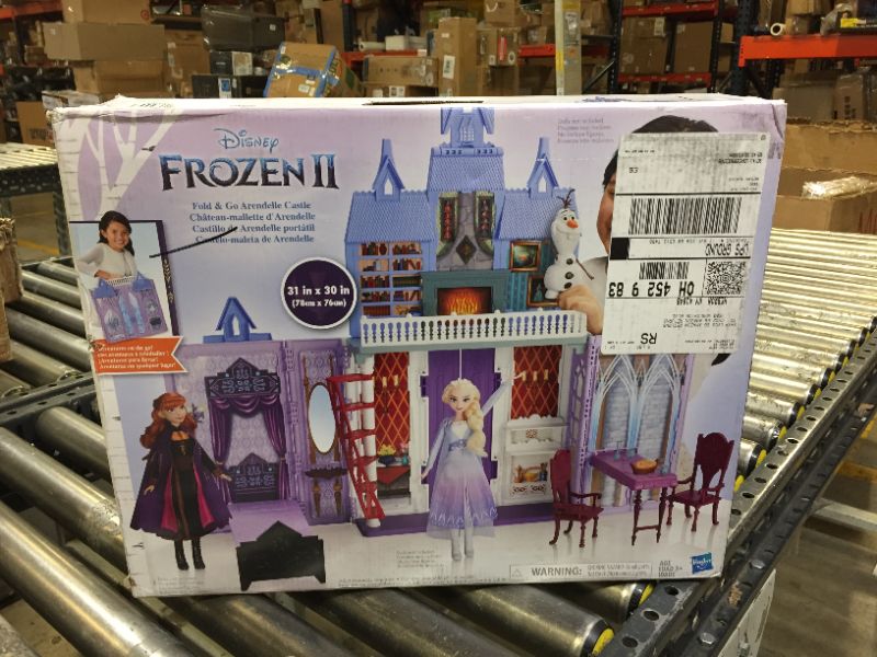 Photo 3 of Disney Frozen Fold and Go Arendelle Castle Playset Inspired 2 Movie, Portable Play - Toy for Kids Ages 3 and up
