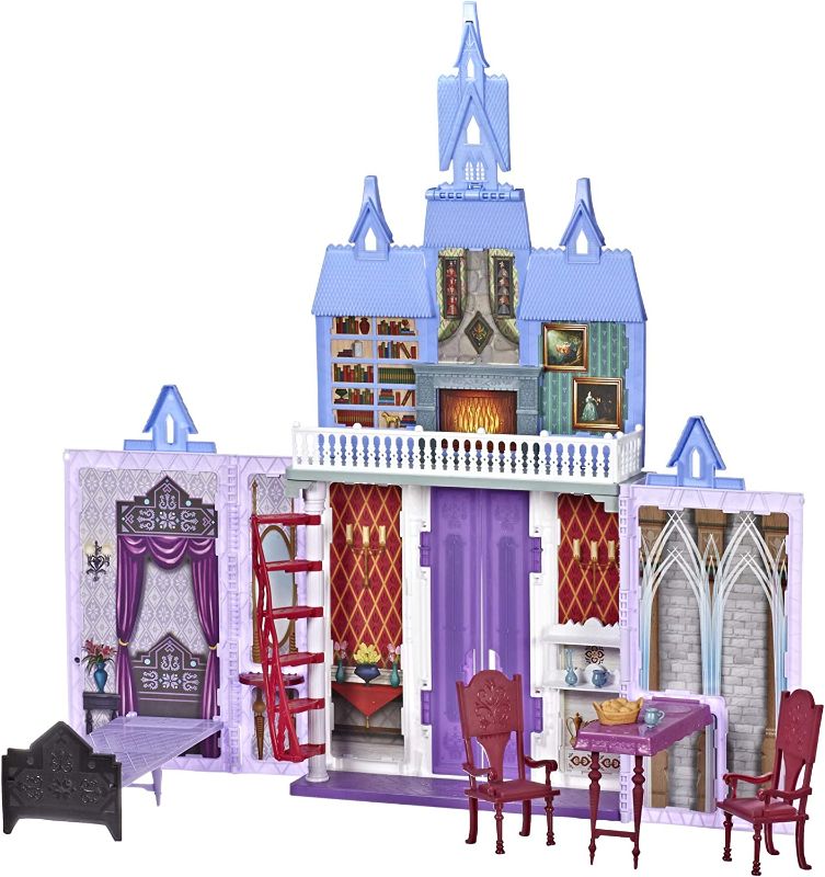 Photo 1 of Disney Frozen Fold and Go Arendelle Castle Playset Inspired 2 Movie, Portable Play - Toy for Kids Ages 3 and up
