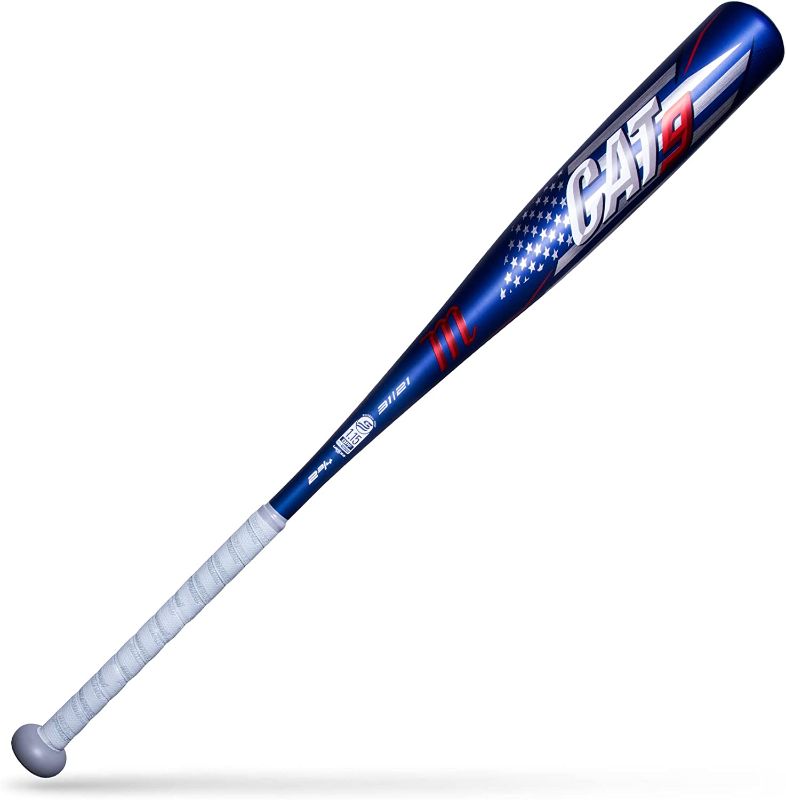 Photo 1 of 
Marucci CAT9 Pastime USSSA Senior League Metal Baseball Bat, 2 3/4" Barrel