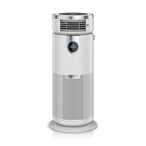 Photo 1 of 
Shark HC502 3-in-1 Max Air Purifier, Heater & Fan with True HEPA, Antimicrobial Protection & Odor Lock, for 1000 Sq. Ft, Captures 99.98 of particles, dust, allergens, smoke, 0.1 0.2 microns, White