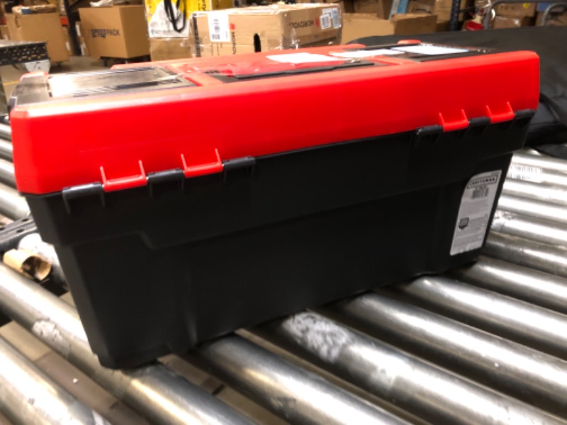 Photo 1 of 20IN PLASTIC TOOLBOX