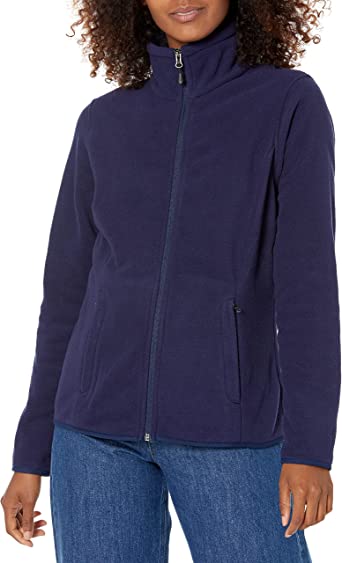 Photo 1 of Amazon Essentials Women's Classic-Fit Long-Sleeve Full-Zip Polar Soft Fleece Jacket XXL 5 PACK 